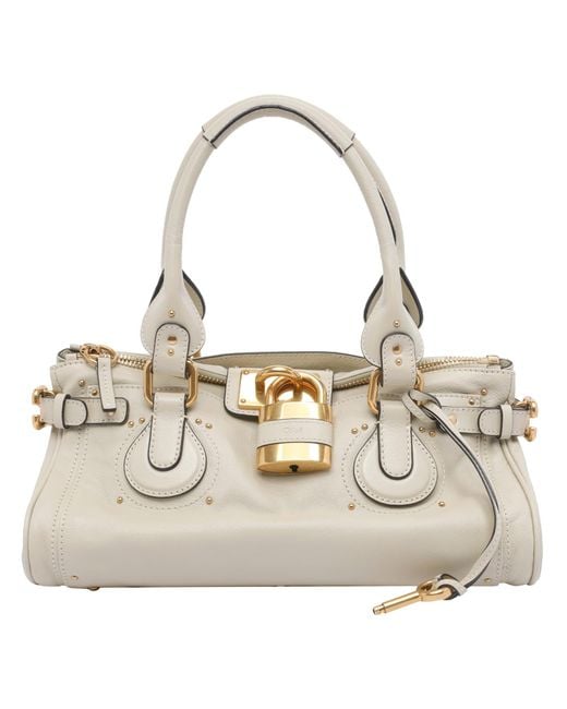 Chloé Metallic Paddington Shoulder Bag