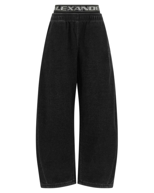 Alexander Wang Black Alexander Wang Relaxed Fit Denim Jeans