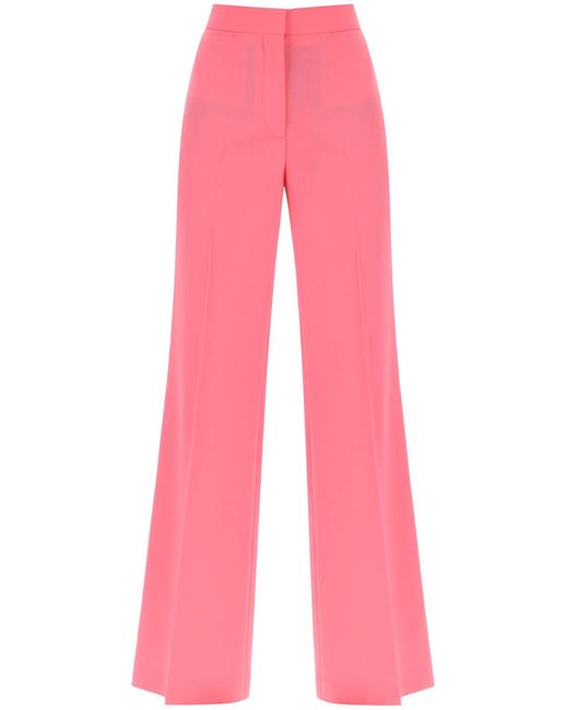 Stella McCartney Pink Flared Tailoring Pants
