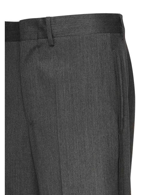 MM6 by Maison Martin Margiela Gray Tailored Trousers for men
