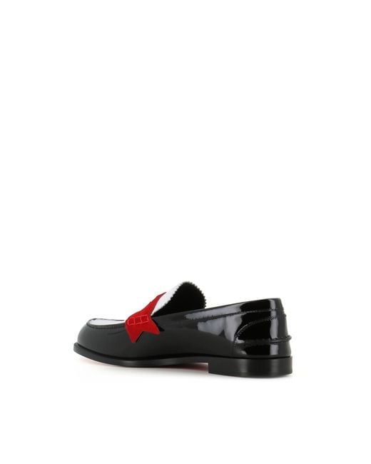 Christian Louboutin White Loafer Penny
