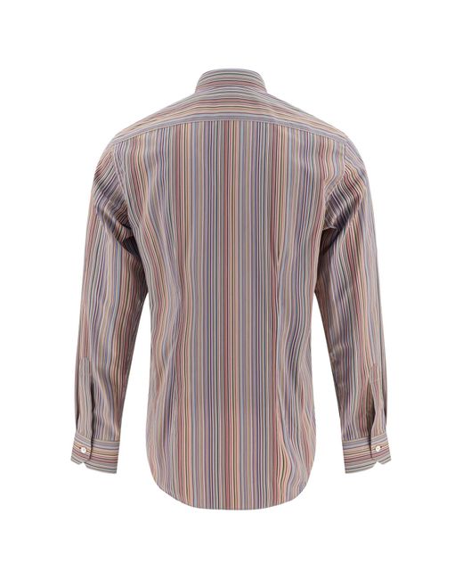 PS by Paul Smith Purple Shirts for men