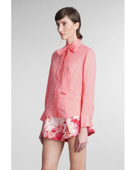 Zimmermann Pink Shirt