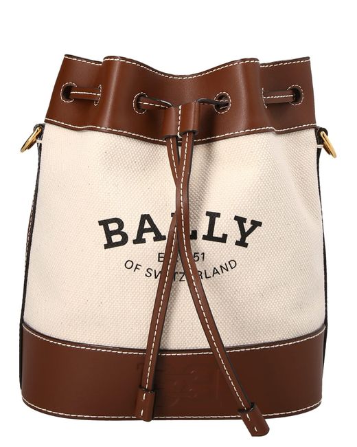 Bally Cleoh Bucket Bag in Brown Lyst
