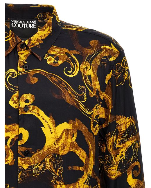 Versace Black All Over Print Shirt Shirt, Blouse for men