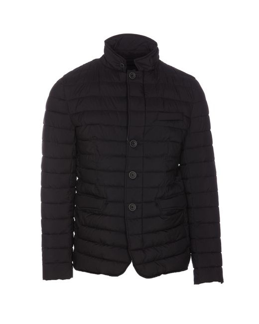 Herno Black Coats for men