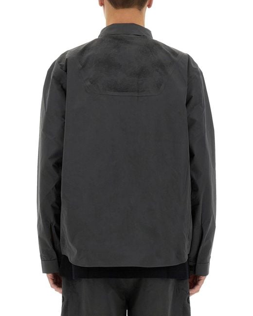 Alpha Industries Gray Laser Cut Shirt Polyester for men