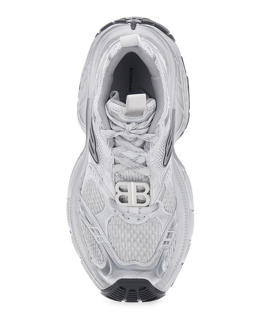 Balenciaga White Sneakers Leather Polyurethane Trainers for men