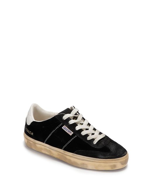 Golden Goose Deluxe Brand Black Soul-Star Velvet Upper Suede Hf Tongue Leather He