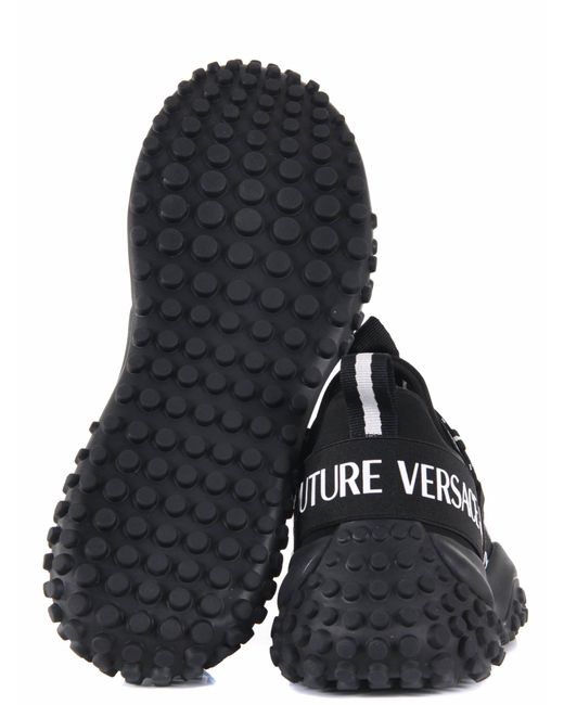 Versace Black Couture Sneakers for men