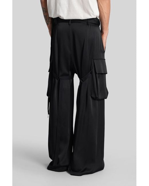Ann Demeulemeester Black Iben Pants for men