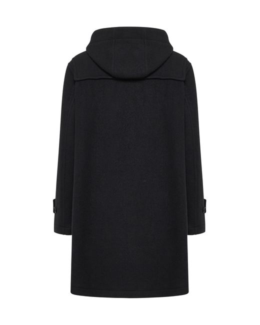 Burberry men's wool duffle coat hot sale