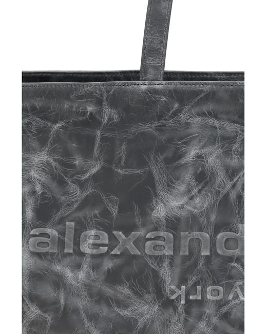 Alexander Wang Gray Punch Tote Bag