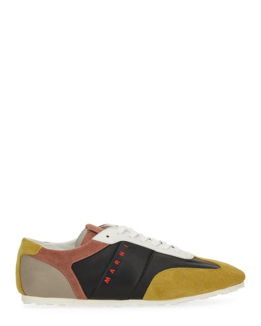 Marni Multicolor Leather Sneaker Trainers for men