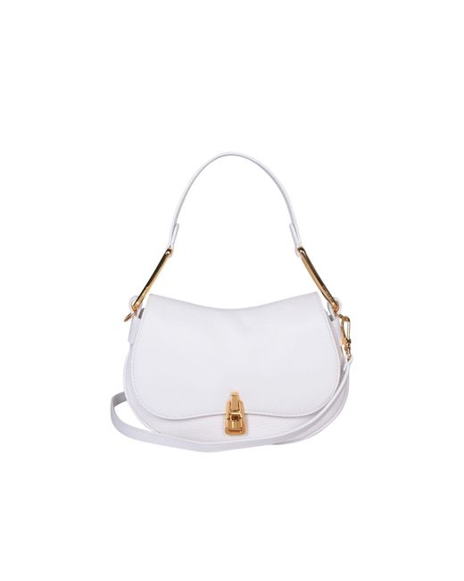 Coccinelle White Magie Mini Bag