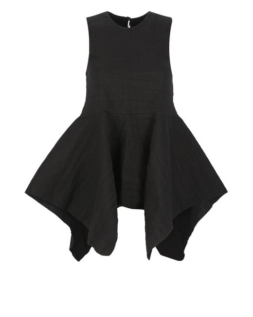 Uma Wang Black Tug Dress
