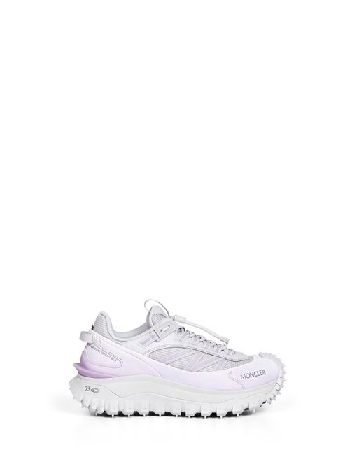 Moncler White Trailgrip Sneakers