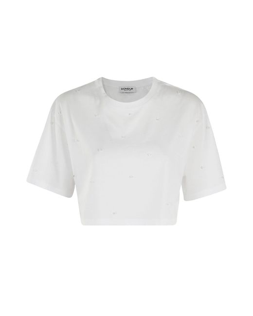 Dondup White T Shirt