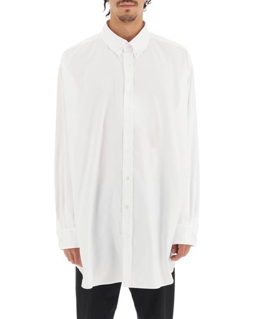 Maison Margiela White Oxford Shirt for men