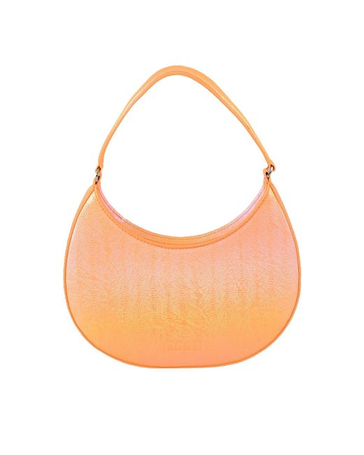 MSGM White Orange Handbag