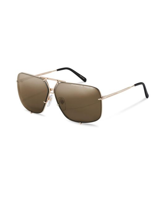 Porsche Design Gray P8928 B Sunglasses