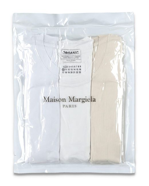 Maison Margiela】3パック Tシャツ - alfej.com