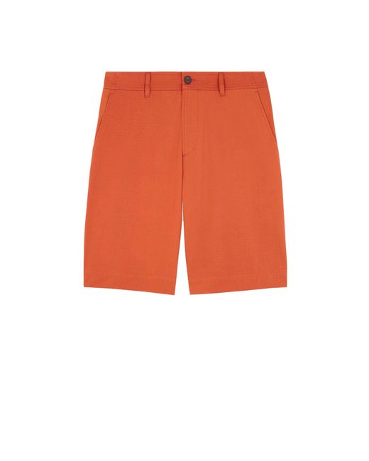 Maison Kitsuné Orange Shorts for men