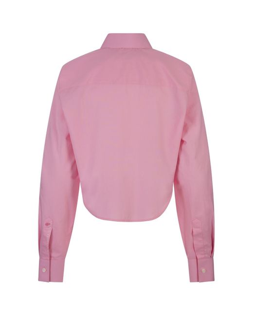 Marni Pink Cropped Shirt