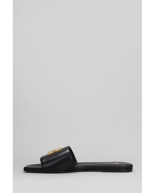 Balmain Gray Dafne Slipper-Mule