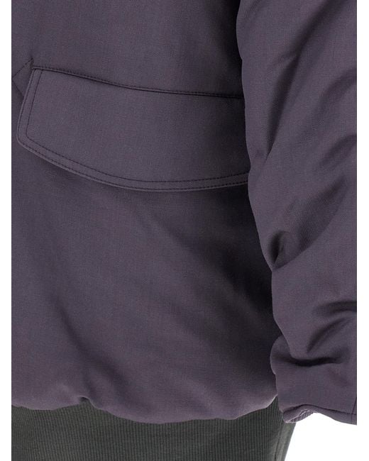 Magliano Blue 3-4 Kenny Parka Virgin Wool Down Jacket, Parka, Casual Jackets for men