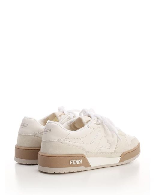 Fendi White Sneakers Shoes
