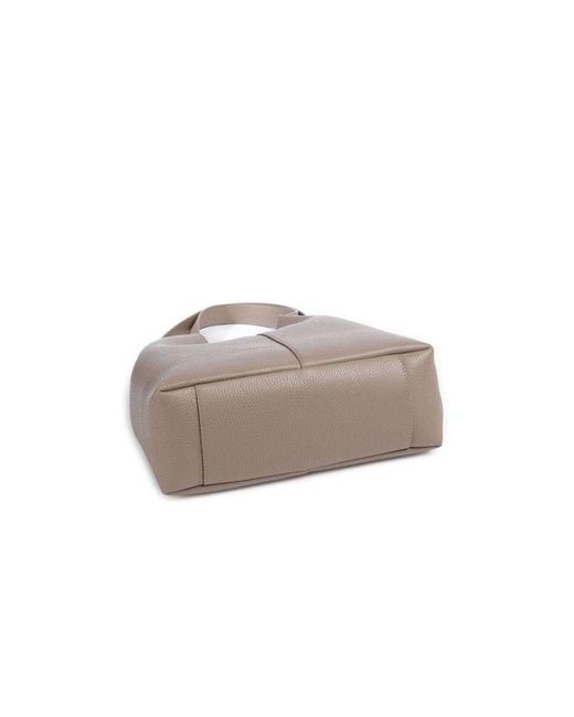 Coccinelle Natural Shopping Bag Grained Leather Shopper-Bags
