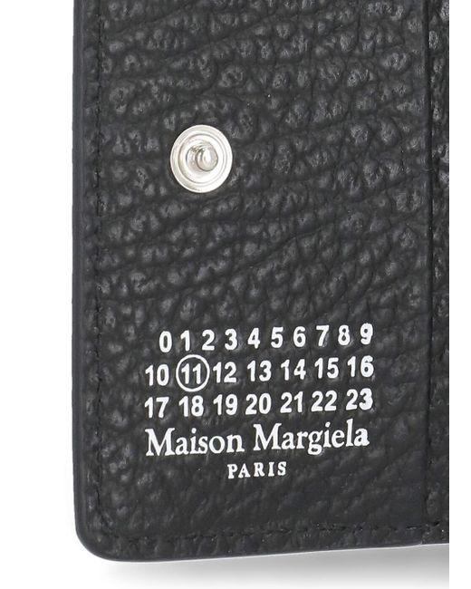Maison Margiela Gray Wallets Black for men