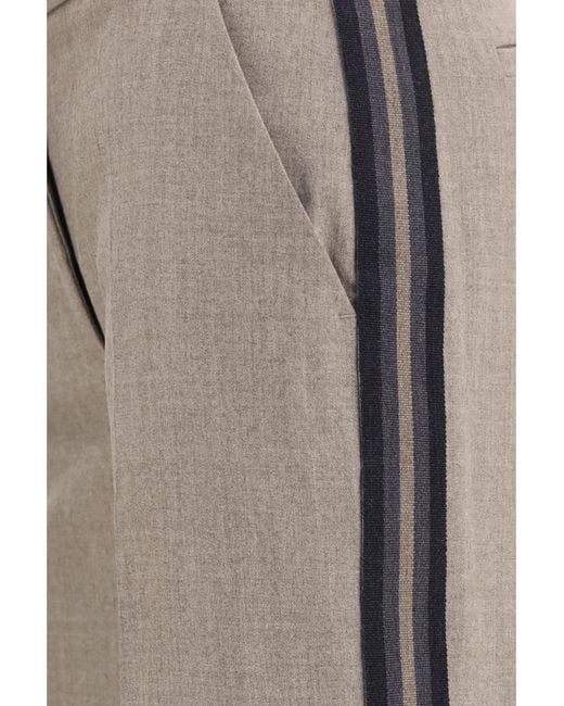 P.A.R.O.S.H. Gray Virgin Wool Pants