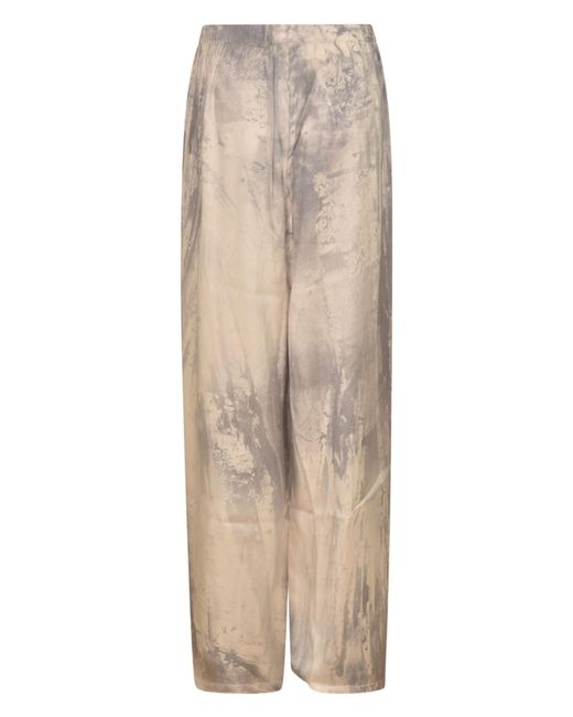 Avant Toi Natural Long Oversized Trousers