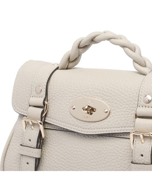 Mulberry Metallic Mini Alexa Handbag