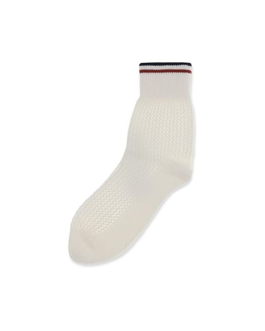Brunello Cucinelli White Cotton Socks