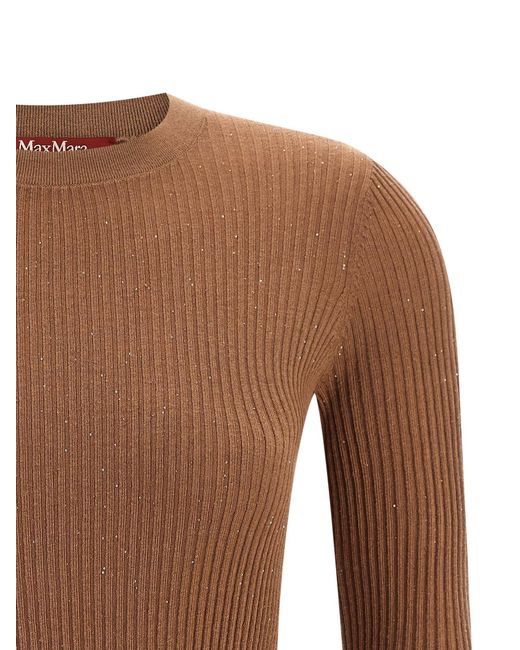 Max Mara Brown 'Marabu' Sweater