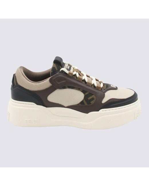 Fendi Black And Force Sneakers for men