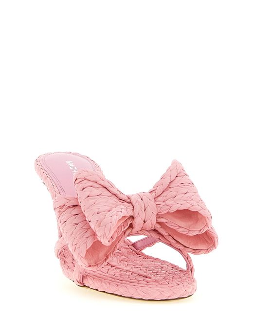 Mach & Mach Pink 'Le Cadeau' Mules