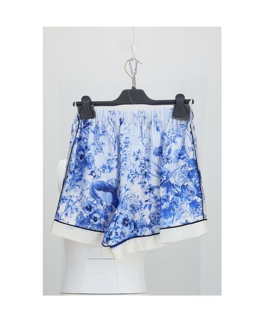 Dior Blue Trousers, Silk