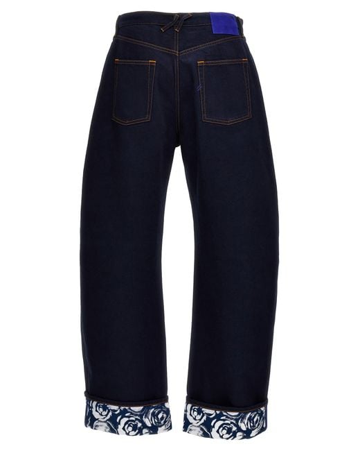 Burberry Blue Heavy Denim Jeans for men