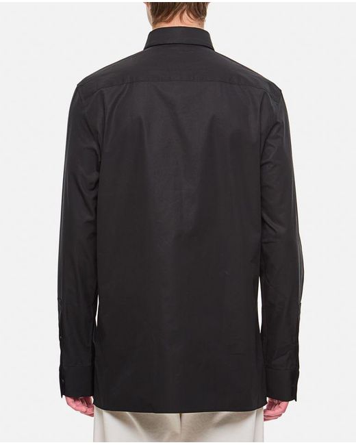 Givenchy Black Cotton Shirt for men