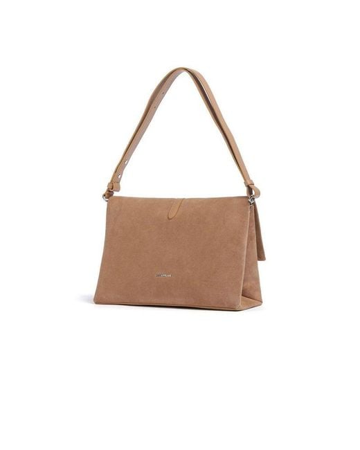 Coccinelle Natural Shoulder Bag Cowhide Shoulder-Bags