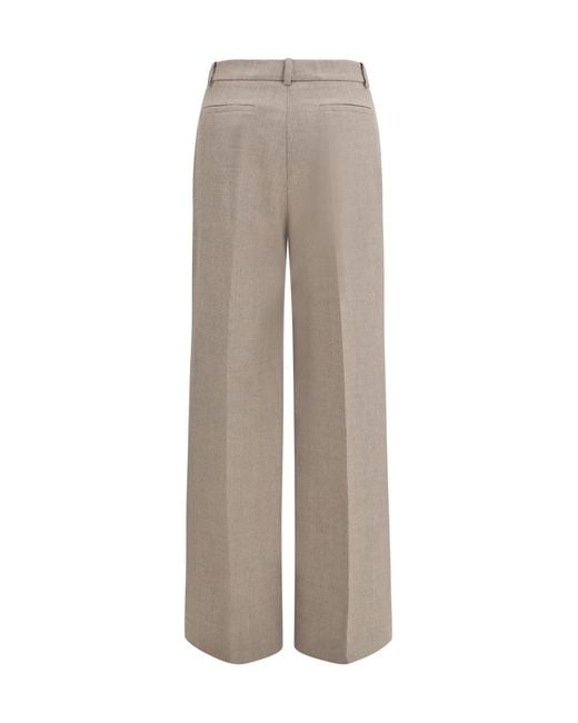 P.A.R.O.S.H. Gray Virgin Wool Pants