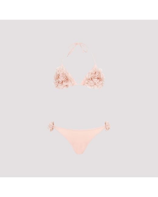 LaRevêche Pink Shayna Bikini Polyamide Elastane Swimwear