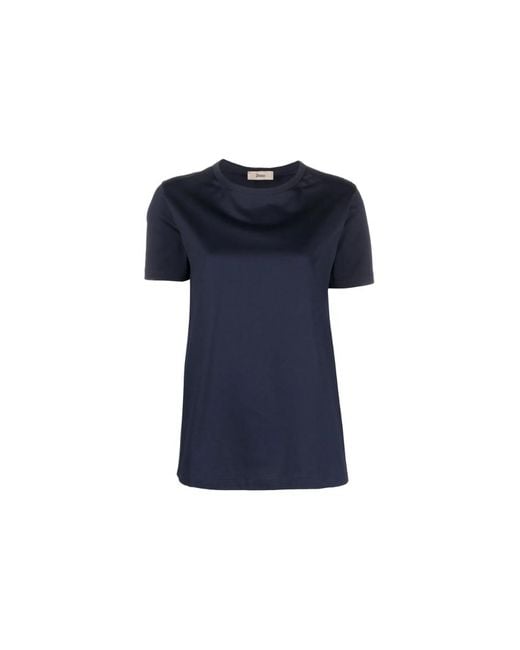 Herno Blue T-Shirt Jg000176D-52006