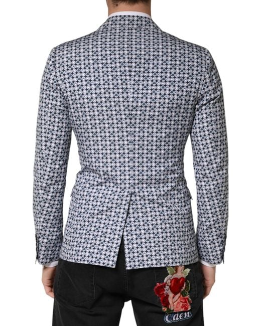 Dolce & Gabbana Blue Blazers for men
