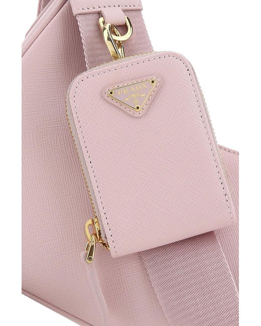 Prada Pink Pastel Leather Re-Edition 2005 Handbag