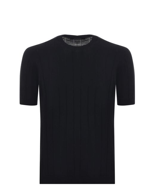 Tagliatore Black T-shirt for men